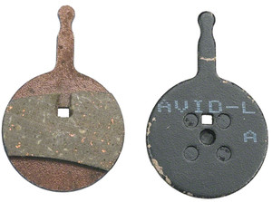 Avid Disc Brake Pads - Organic Compound, Steel Backed, Quiet, For BB5 Avid Disc Brake Pads - Organic Compound, Steel Backed, Quiet, For BB5