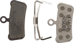 SRAM Disc Brake Pads - Organic Compound, Aluminum Backed, Quiet/Light, For Trail, Guide, and G2 SRAM Disc Brake Pads - Organic Compound, Aluminum Backed, Quiet/Light, For Trail, Guide, and G2