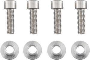 Surly Big Dummy Mushroom Nut: 4-pack with Hardware