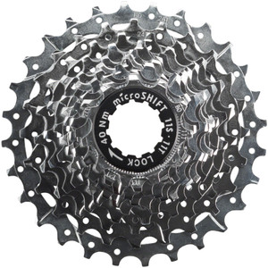 microSHIFT H11 Cassette - 11 Speed, 11-28t, Silver, Chrome Plated microSHIFT H11 Cassette - 11 Speed, 11-28t, Silver, Chrome Plated