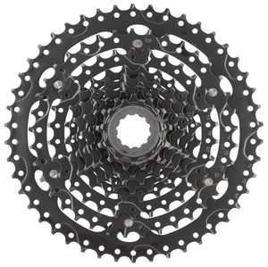 microSHIFT ADVENT Cassette - 9 Speed, 11-46T, ED Black, Hardened Steel Cogs microSHIFT ADVENT Cassette - 9 Speed, 11-46T, ED Black, Hardened Steel Cogs