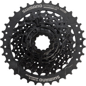 Shimano Altus CS-HG31 Cassette - 8 Speed, 11-34t, Black, Mega Range Shimano Altus CS-HG31 Cassette - 8 Speed, 11-34t, Black, Mega Range