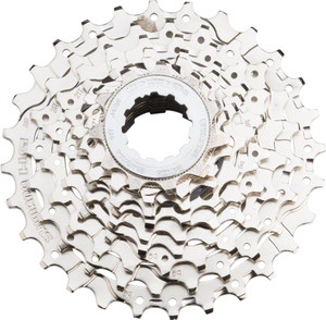 Shimano Alivio CS-HG400 Cassette - 9 Speed, 11-36t, Silver, Nickel Plated Shimano Alivio CS-HG400 Cassette - 9 Speed, 11-36t, Silver, Nickel Plated