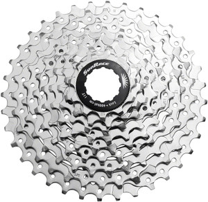 SunRace M98 Cassette - 9-Speed, 11-36t, Nickel SunRace M98 Cassette - 9-Speed, 11-36t, Nickel