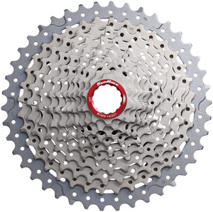 SunRace MX9X Cassette - 11-Speed, 10-42t, Metallic Silver, For XD Driver Body