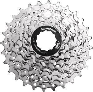 SunRace R86 Cassette - 8-Speed, 11-28t, Nickel SunRace R86 Cassette - 8-Speed, 11-28t, Nickel