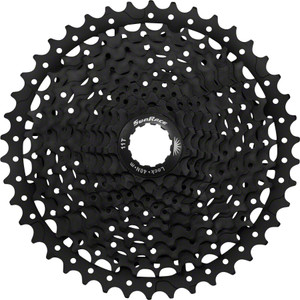 SunRace MS8 Cassette - 11 Speed, 11-42t, Black SunRace MS8 Cassette - 11 Speed, 11-42t, Black