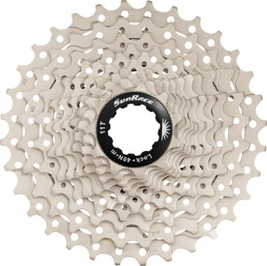 SunRace MS3 Cassette - 10 Speed, 11-42t, Silver SunRace MS3 Cassette - 10 Speed, 11-42t, Silver