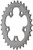 Shimano 105 5703-S 30t 74mm 10-Speed Triple Inner Chainring Silver