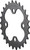 Shimano SLX M660/5 26t 64mm 9-Speed, LX T671 10-Speed Inner Chainring Black