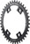 Wolf Tooth Shimano 110 Asymmetric BCD Chainring - 38t, 110 Asymmetric BCD, 4-Bolt, Drop-Stop, For Shimano Cranks, Black