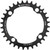 Wolf Tooth 104 BCD Chainring - 34t, 104 BCD, 4-Bolt, Requires Shimano 12-Speed Hyperglide+ Chain, Black