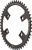 Wolf Tooth Shimano 110 Asymmetric BCD Chainring - 48t, 110 Asymmetric BCD, 4-Bolt, Drop-Stop, For Shimano Cranks, Black