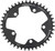 Wolf Tooth Elliptical 110 BCD Chainring - 42t, 110 BCD, 5-Bolt, Drop-Stop, 10/11/12-Speed Eagle and Flattop Compatible, Black