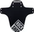 RockShox MTB Fork Fender Black with Gloss Silver Print