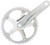All-City 612 Track Crankset - 170mm, Single Speed, 46t, 144 BCD, Square Taper JIS Spindle Interface, Silver