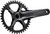 Shimano GRX FC-RX600-1 Crankset - 165mm, 11-Speed, 40t, 110 BCD, Hollowtech II Spindle Interface, Black