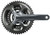 Shimano Tiagra FC-4703 Crankset - 165mm, 10-Speed, 50/39/30t, 110/74 Asymmetric BCD, Hollowtech II Spindle Interface, Gray