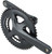 Shimano Sora FC-R3000 Crankset - 170mm, 9-Speed, 50/34t, 110 Asymmetric BCD, Hollowtech II Spindle Interface, Gray