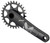 Samox M3 Crankset - 175mm, 10-12 Speed, 32t Boost, 3-Bolt Direct Mount, 24mm Spindle, Black