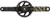 SRAM XX1 Eagle Carbon Boost Crankset - 170mm, 12-Speed, 34t, Direct Mount, DUB Spindle Interface, Black/Gold