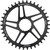 Wolf Tooth Direct Mount Chainring - 42t, RaceFace/Easton CINCH Direct Mount, Drop-Stop, 10/11/12-Speed Eagle and Flattop Compatible, Black