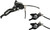 Hope Tech 3 X2 Duo Disc Brake and Lever - Right Hand, Front and Rear, Hydraulic, Post Mount, Black