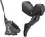 Shimano Tiagra ST-4720/BR-4770 Mechanical Shift/Hydraulic Brake Lever and Caliper - Rear, Flat Mount, Finned Resin Pads, Black
