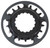 Samox Bosch GEN 2 Steel CNC Chainring with Single Chainguide - 18t Boost, Black