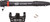 Planet Bike Ozone ATB Comp Frame Pump: Presta/Schrader, Black