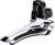 Shimano 105 FD-R7000-L 11-Speed 31.8mm Clamp Band Down-Swing Front Derailleur, Black