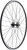Quality Wheels Value Double Wall Series Track Front Front Wheel - 700, 9x1 Threaded x 100mm, Rim Brake, Black, Clincher