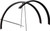 Velo Orange Hammered 700c x 45 Fender Set: Black (700c x 25-35)