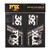 FOX Heritage Decal Kit for Forks and Shocks, Silver