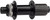 Shimano 105 FH-R7000 Rear Hub - 12 x 142mm, Center-Lock, HG 11 Road, Black, 36H