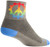 SockGuy Classic Peace Ring Socks | 3 inch | Gray
