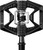 Crank Brothers Double Shot 3 Pedals - Single Side Clipless with Platform, Aluminum, 9/16", Black