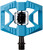 Crank Brothers Double Shot 1 Pedals - Dual Sided Clipless with Platform, Composite, 9/16", Blue