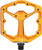Crank Brothers Stamp 7 Pedals - Platform, Aluminum, 9/16", Orange, Small