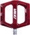 DMR Vault Pedals - Platform, Aluminum, 9/16", Deep Red