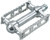 MKS Sylvan Touring Pedals - Platform, Aluminum, 9/16", Silver