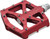 VP Components All Purpose Pedals - Platform, Aluminum, 9/16", Red