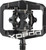 Xpedo GFX Pedals - Dual Sided Clipless with Platform, Aluminum, 9/16", Black