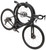 Feedback Sports Wall Post Display Stand - 1-Bike, Wall Mounted, Folding, Black Feedback Sports Wall Post Display Stand - 1-Bike, Wall Mounted, Folding, Black