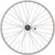 Quality Wheels Value Single Wall Series Coaster Brake Rear Wheel - 26", 3/8" x 124mm, Coaster Brake, 3 Prong Cog, Silver