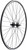 Quality Wheels Value Double Wall Series Track Rear Wheel - 700, 10 x 1 x 120mm, Rim Brake, Fixed/Freewheel, Black, Clincher