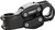 Cirrus Cycles Kinekt Suspension Stem - 105, 31.8 Clamp, +7, 1-1/8", Alloy, Black