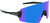 Optic Nerve FixieBLAST Sunglasses - Matte Black, Smoke Lens with Blue Mirror