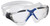 Aqua Sphere Vista Goggles - Clear/Dark Gray/Blue with Clear Lens
