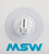 MSW Presta Valve Adapter - Card of 12 MSW Presta Valve Adapter - Card of 12